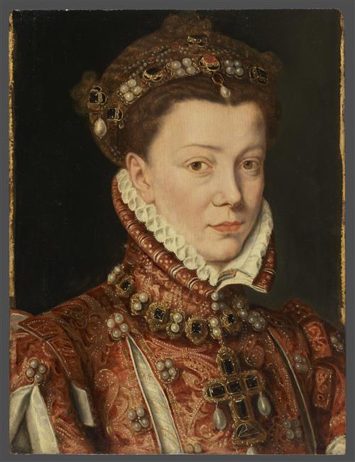 ELISABETH DE VALOIS (1545-1568) , FEMME DE PHILIPPE II, ROI D'ESPAGNE_0