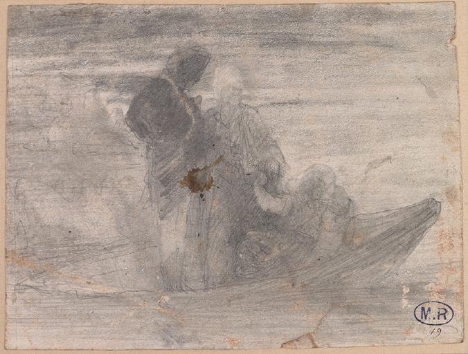 PERSONNAGES DANS UNE BARQUE_0