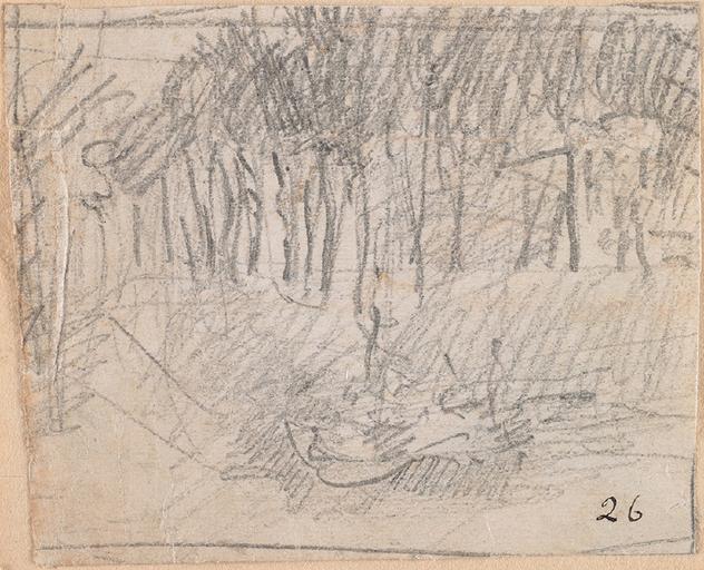 PAYSAGE BOISE, Огюст Роден, ок. 1871–1877