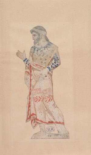 PERSONNAGE, ETUDE D'APRES L'ANTIQUE_0