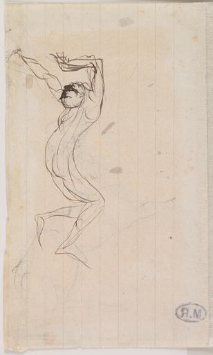 CENTAURE A LA LYRE AU RECTO ; HOMME AUX BRAS LEVES AU VERSO_1