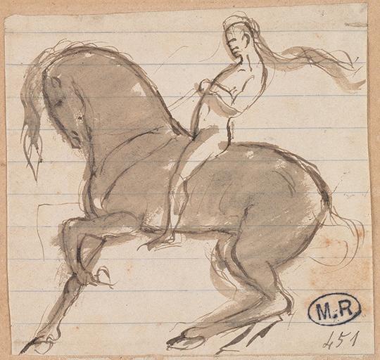 CAVALIER NU REFREINANT SA MONTURE_0