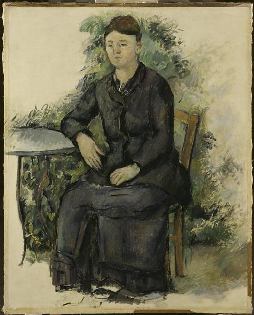 Madame Cézanne au jardin_0