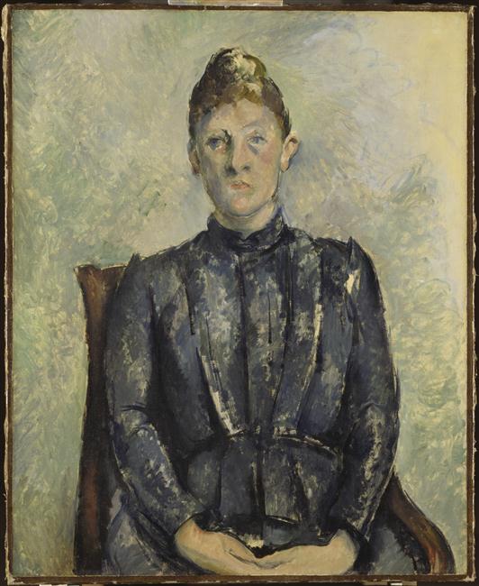 Portrait de Mme Cézanne_0