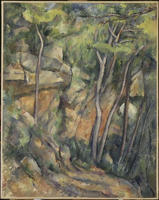 Dans le parc de Château Noir, Paul Cézanne, 4e quart 19e siècle