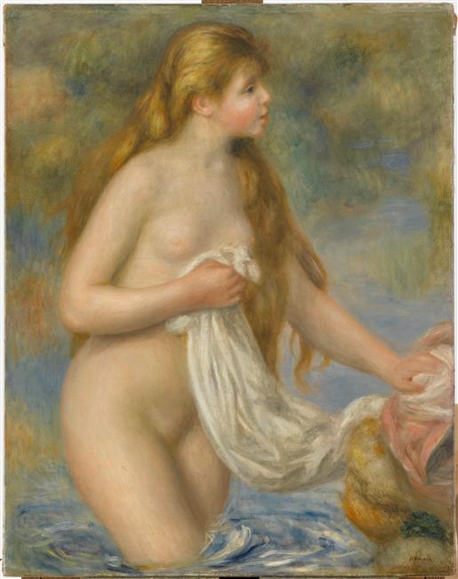 Baigneuse aux cheveux longs_0