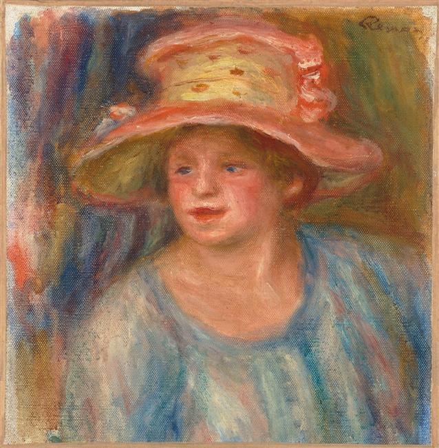 Femme au chapeau_0