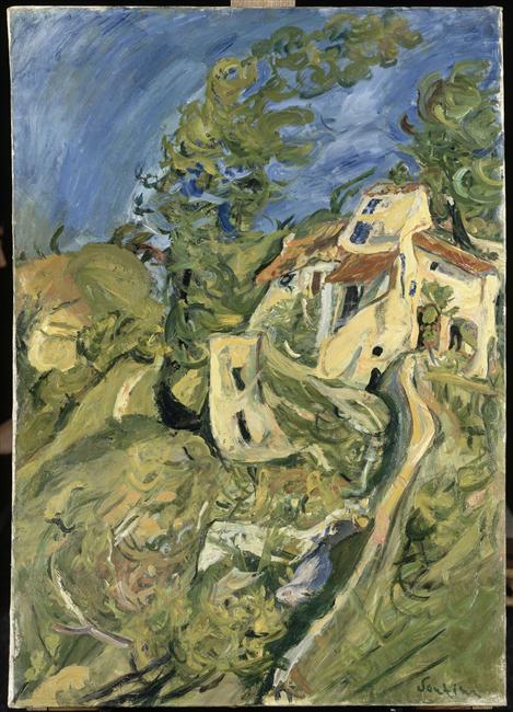 Paysage, Chaïm Soutine, 1ère moitié 20e siècle