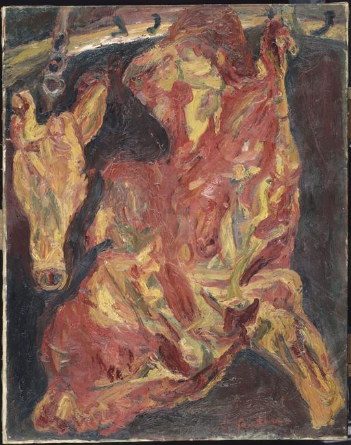Boeuf et tête de veau, Chaïm Soutine, 1925