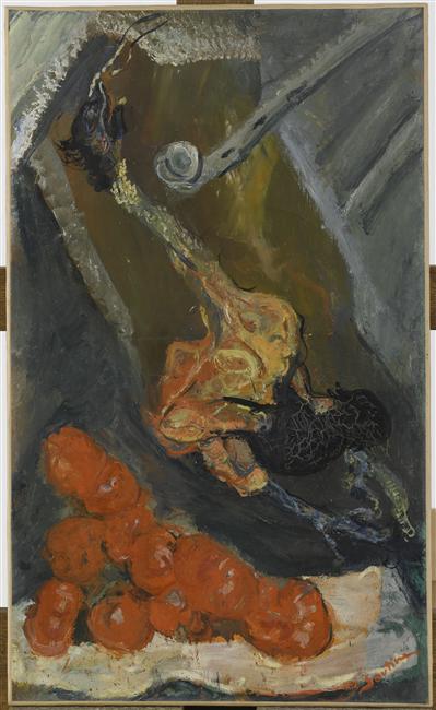 Dindon et tomates, Chaïm Soutine, 2e quart 20e siècle