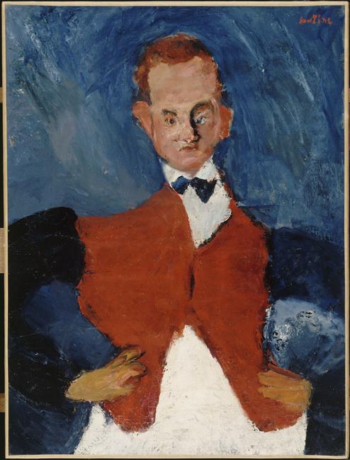 Le garcon d'étage, Chaïm Soutine, 1922 entre,1928 et