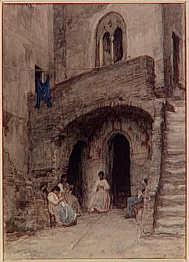 NETTUNO, PORCHE D'UN ANCIEN PALAIS_0