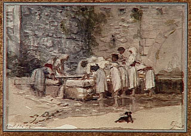 FEMMES CIOCIARE AU LAVOIR_0