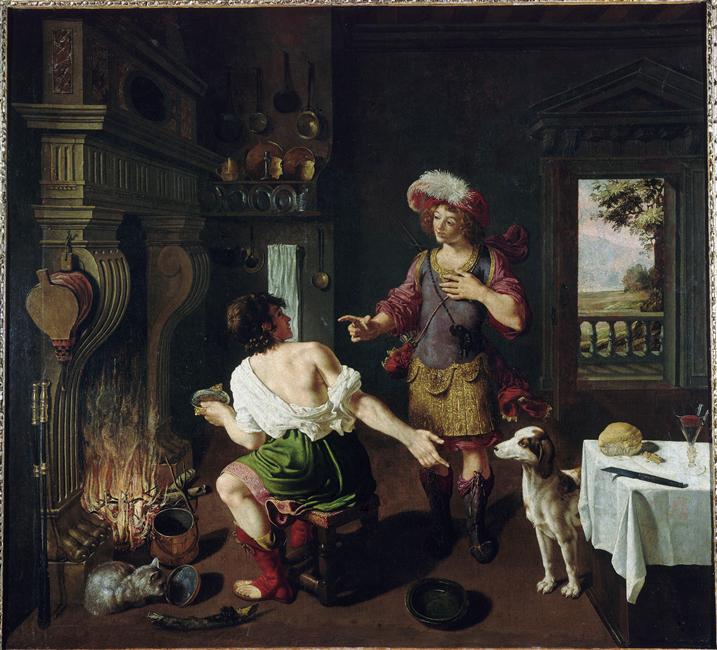 Esau cède son droit d'aînesse à Jacob — Michel Corneille the Elder
