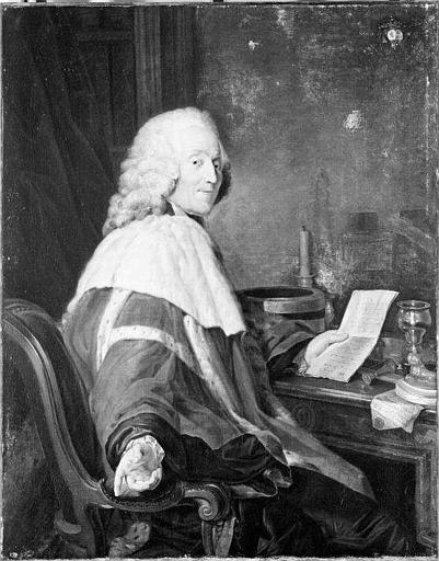 PORTRAIT DE MONSIEUR DE CALONNE PRESIDENT DU PARLEMENT DE FLANDRES_0