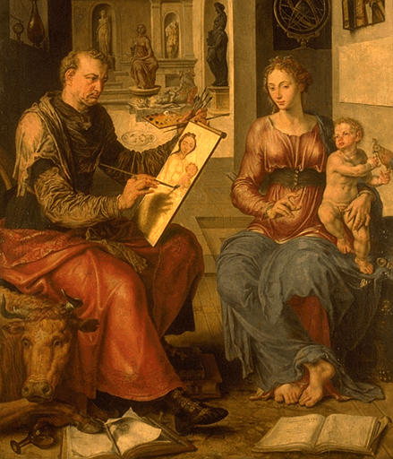 SAINT LUC PEIGNANT LA VIERGE_0