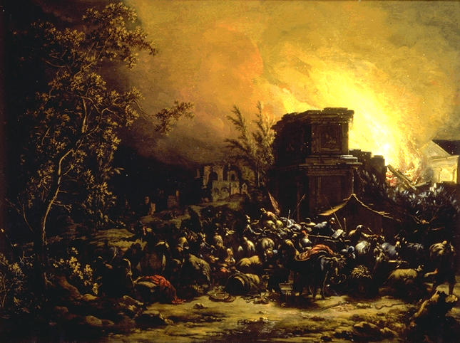 SCENE DE PILLAGE NOCTURNE_0