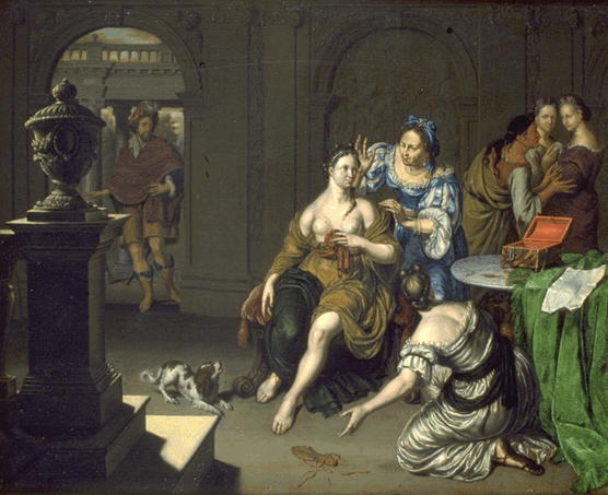 UNE DAME A SA TOILETTE_0