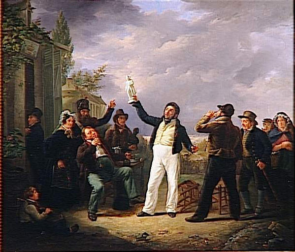 A la santé de l'Ancien, Jean Henri De Coene, 1834