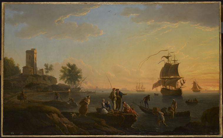 Vue d'une côte rocheuse_0