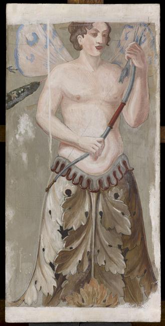 Relevé de la frise de la chambre consulaire à Malmaison_1