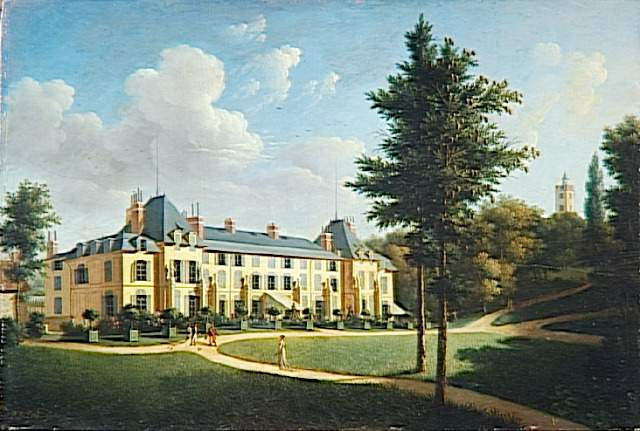 Vue du château de Malmaison (façade sur le parc)_0