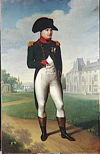 Napoléon Ier devant le château de Malmaison_1