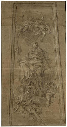 Apôtre entouré d'anges, Saint Jacques le Majeur_0