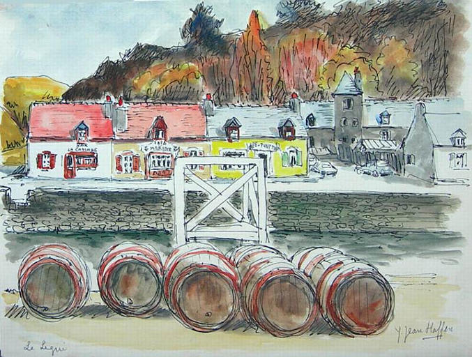 Le Légué : tonneaux et cafés [titre attribué]_0