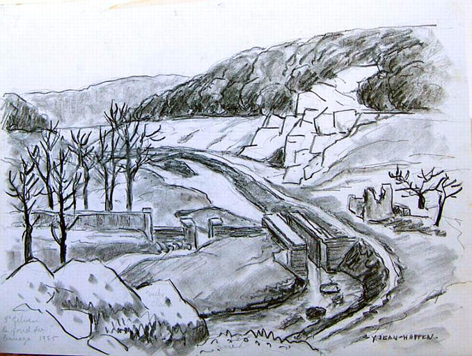 Saint-Guelven : le fond du barrage (1975) [titre attribué]_0