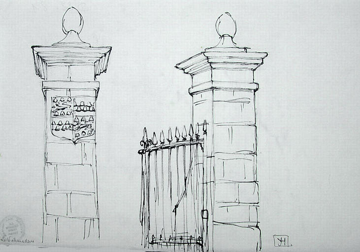 Le Vaumadeuc : portail d'entrée [titre attribué]_0