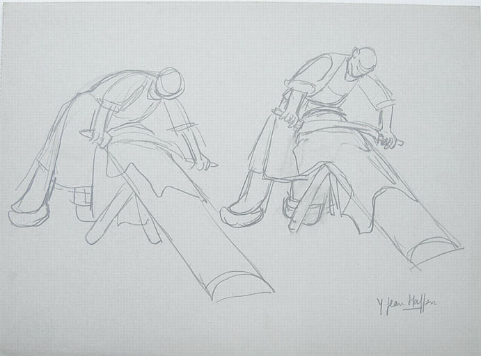 Raclage des peaux (étude) [titre attribué]_0