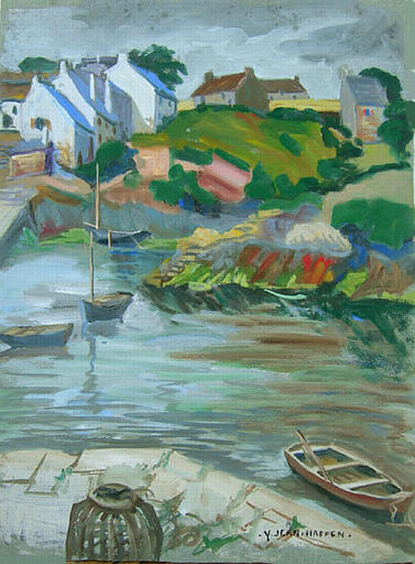 Petit port maritime [titre attribué]_0