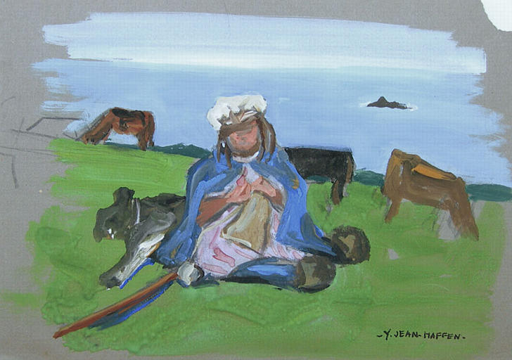 Petite gardienne de vaches [titre attribué]_0