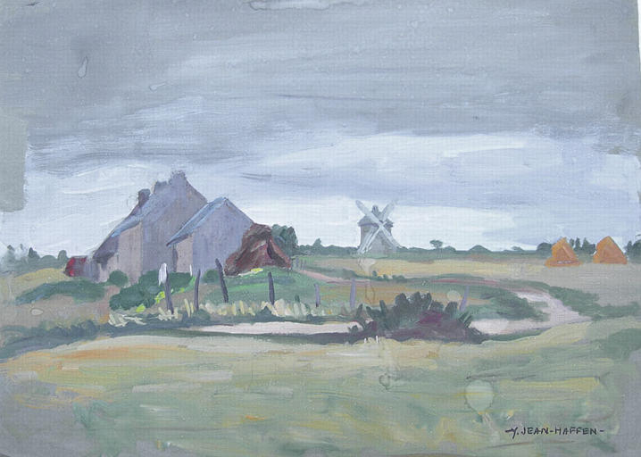 Le moulin dans la grisaille [titre attribué]_0