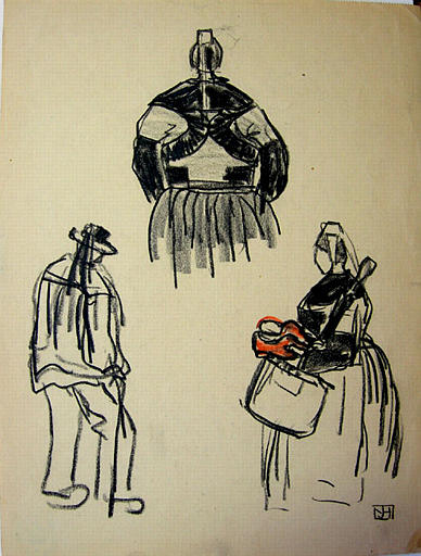 Quimper : étude de costume [titre attribué]_0
