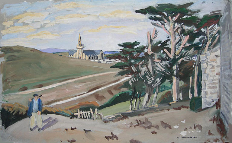 Ste Anne la Palud dans le lointain [titre attribué]_0