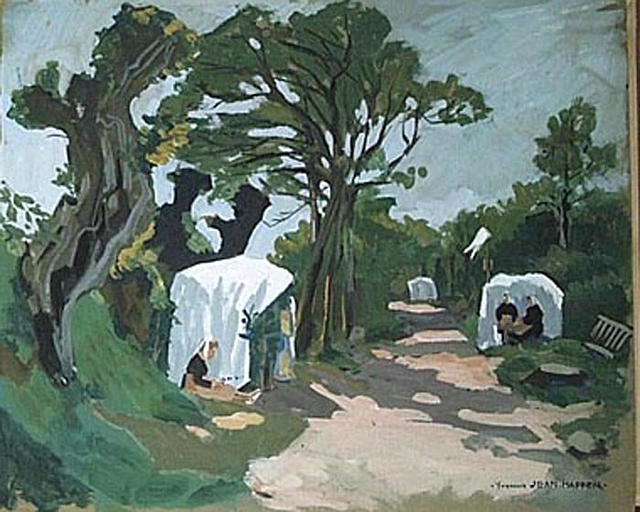 Pardon de la Troménie : trois stations dans un chemin creux [titre attribué]_0