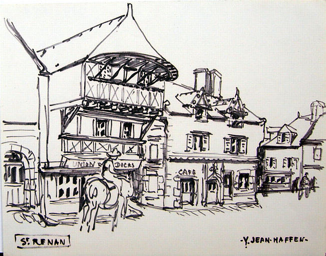 Saint Renan : maison ancienne [titre attribué]_0
