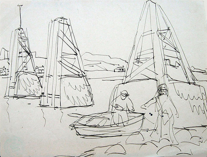 Brest : le Passage (esquisse) [titre attribué]_0