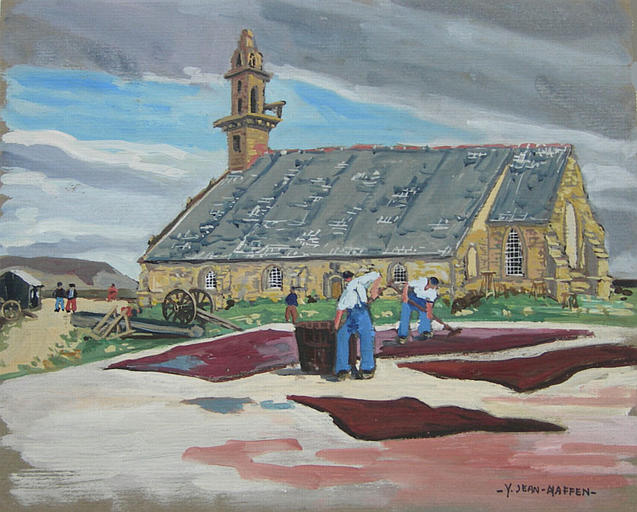 Camaret : la teinture des voiles [titre attribué]_0