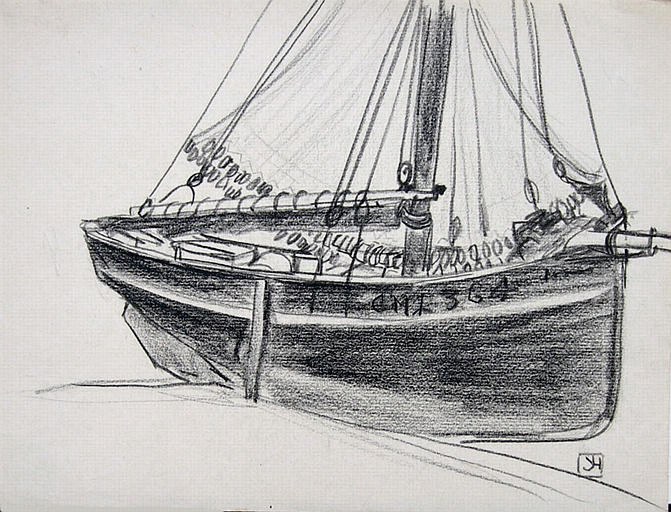 Barques et filets [titre attribué]_0