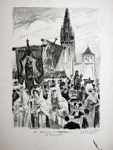 Au pardon du Folgoët (titre inscrit, projet d'illustration, ?)_0