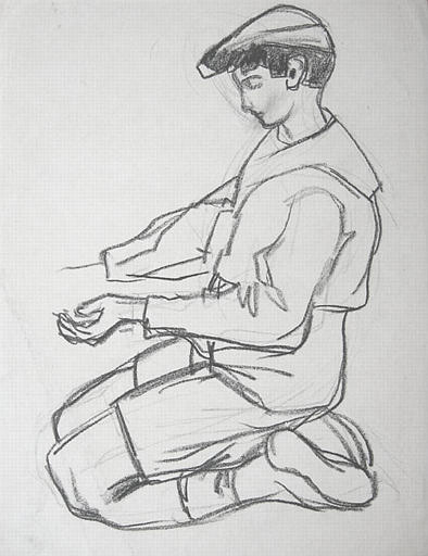 Le jeune garçon (esquisse) [titre attribué]_0