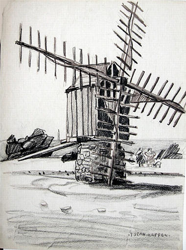 Ouessant : un moulin [titre attribué]_0