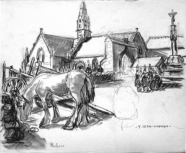 Le cheval dans l'enclos [titre attribué]_0
