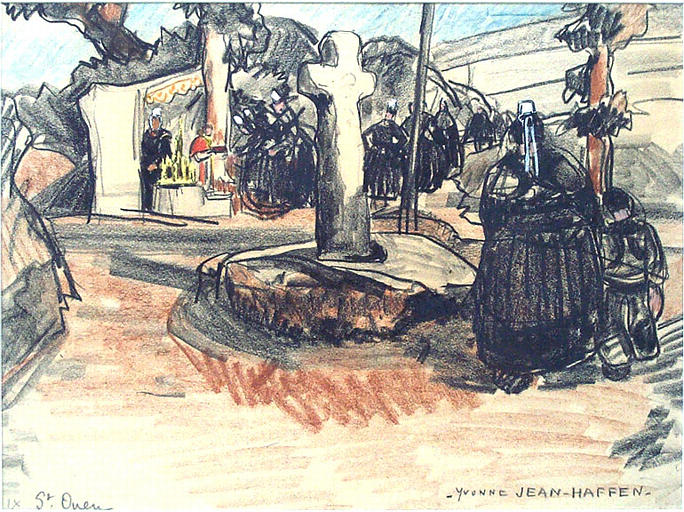 Pardon de la Troménie, saint Ouen [titre attribué]_0