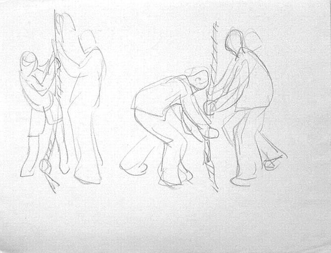 Pardon de la Troménie, carillonneur (étude) [titre attribué]_0