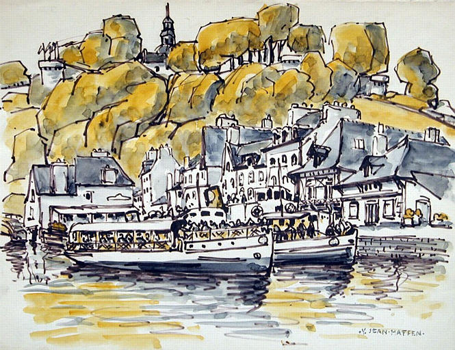 Vedettes à quai [titre attribué]_0