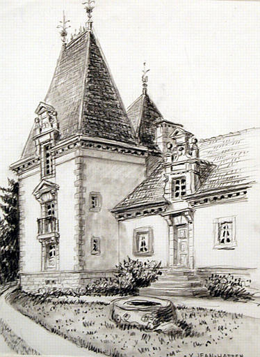 Un manoir au pays de Dinan [titre attribué]_0